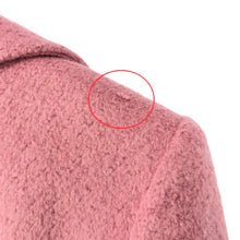 画像をギャラリービューアに読み込む, ユキトリイ YUKI TORII ロングコート アンゴラ混 サイズ40 L相当 ピンク【中古】