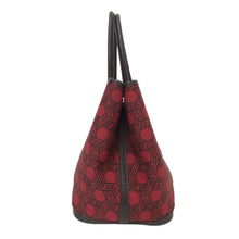 画像をギャラリービューアに読み込む, エルメス HERMES ガーデンパーティPM トワルソーアッシュ ハンドバッグ トートバッグ ルージュガランス【中古】