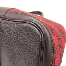 画像をギャラリービューアに読み込む, エルメス HERMES ガーデンパーティPM トワルソーアッシュ ハンドバッグ トートバッグ ルージュガランス【中古】