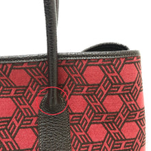 画像をギャラリービューアに読み込む, エルメス HERMES ガーデンパーティPM トワルソーアッシュ ハンドバッグ トートバッグ ルージュガランス【中古】