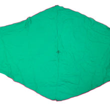 画像をギャラリービューアに読み込む, エルメス HERMES ロサンジュ ロゴ スカーフ ひし形 カシミヤ シルク グリーン【中古】