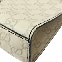 画像をギャラリービューアに読み込む, グッチ GUCCI エミリー グッチシマ チェーン ショルダーバッグ 295402 アイボリー【中古】