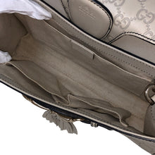 画像をギャラリービューアに読み込む, グッチ GUCCI エミリー グッチシマ チェーン ショルダーバッグ 295402 アイボリー【中古】