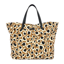 画像をギャラリービューアに読み込む, グッチ GUCCI トートバッグ 282439 ベージュ系 レオパード柄【中古】【美品】