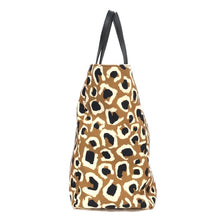 画像をギャラリービューアに読み込む, グッチ GUCCI トートバッグ 282439 ベージュ系 レオパード柄【中古】【美品】