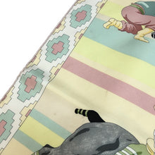 画像をギャラリービューアに読み込む, エルメス HERMES カレ90 LES PONEYS DE POLO スカーフ ポロ 大判 シルク ピンク系 馬柄【中古】