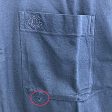 画像をギャラリービューアに読み込む, ディオール Christian Dior ポロシャツ カットソー 半袖 綿100% Mサイズ ネイビー【中古】