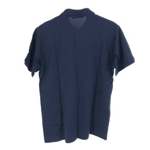 画像をギャラリービューアに読み込む, ディオール Christian Dior ポロシャツ カットソー 半袖 綿100% Mサイズ ネイビー【中古】
