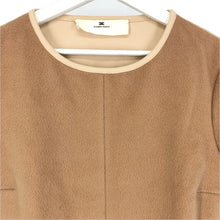 画像をギャラリービューアに読み込む, エリザベッタ フランキ ELISABETTA FRANCHI チュニック カシミヤ混 ベージュ系【中古】