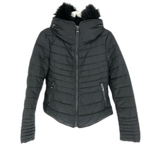 Load image into Gallery viewer, ザラ ZARA 中綿ジャケット サイズUSA M ブラック【中古】【美品】