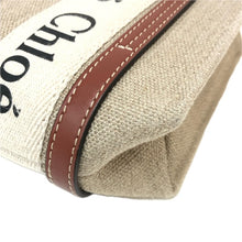 將圖片載入圖庫檢視器 クロエ Chloe Woody 2way ミニトートバッグ ショルダーバッグ ベージュ系【中古】【美品】