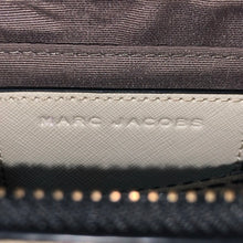 画像をギャラリービューアに読み込む, マークジェイコブス MARC JACOBS スナップショット 斜め掛け ショルダーバッグ M0012007 ホワイト ブラック【中古】