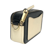 画像をギャラリービューアに読み込む, マークジェイコブス MARC JACOBS スナップショット 斜め掛け ショルダーバッグ M0012007 ホワイト ブラック【中古】