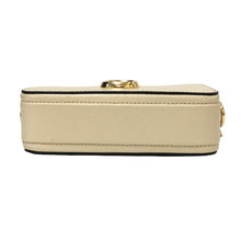 画像をギャラリービューアに読み込む, マークジェイコブス MARC JACOBS スナップショット 斜め掛け ショルダーバッグ M0012007 ホワイト ブラック【中古】