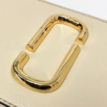 画像をギャラリービューアに読み込む, マークジェイコブス MARC JACOBS スナップショット 斜め掛け ショルダーバッグ M0012007 ホワイト ブラック【中古】