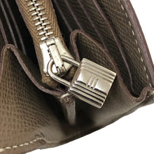 画像をギャラリービューアに読み込む, エルメス HERMES ケリーウォレット ロング ヴォーエプソン シルバー金具 レディース財布 【中古】【美品】