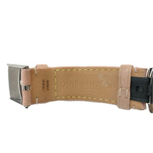 画像をギャラリービューアに読み込む, ルイ ヴィトン LOUIS VUITTON タンブールスリムMM 8Pダイヤ QZ 替えモノグラムベルト付 レディース 腕時計 クオーツ Q13MJB【中古】