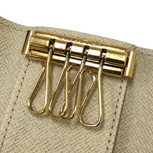 画像をギャラリービューアに読み込む, LOUIS VUITTON ルイ・ヴィトン 4連 ミュルティクレ4 キーケース ダミエアズールキャンバス ユニセックス 【中古】