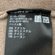 이미지를 갤러리 뷰어에 로드 , UNIQLO ユニクロ ロング カーディガン ベージュ系 レディース 【中古】
