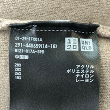 이미지를 갤러리 뷰어에 로드 , UNIQLO ユニクロ ワンピース ニット ベージュ系 レディース 【中古】