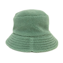 将图片加载到图库查看器,ZARA ザラ バケット ハット フリース グリーン レディース 【中古】