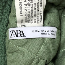 将图片加载到图库查看器,ZARA ザラ バケット ハット フリース グリーン レディース 【中古】