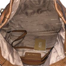 画像をギャラリービューアに読み込む, マイケルコース MICHAEL KORS VIVラージ レザー リュックサック バックパック ブラウン【中古】【美品】