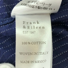 画像をギャラリービューアに読み込む, Frank&Eileen フランクアンドアイリーン 長袖シャツ コットン ブルー メンズ 【中古】