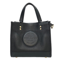 Load image into Gallery viewer, コーチ COACH デンプシー キャリーオール ウィズ パッチ 2way トートバッグ C5268 ブラック【中古】