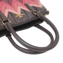 画像をギャラリービューアに読み込む, COACH コーチ ハンドバッグ レザー ブラウン レディース 【中古】