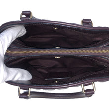 画像をギャラリービューアに読み込む, COACH コーチ ハンドバッグ レザー ブラウン レディース 【中古】