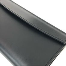 画像をギャラリービューアに読み込む, エムピウ m piu 札入れ 長財布 ブラック【中古】