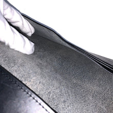 画像をギャラリービューアに読み込む, エムピウ m piu 札入れ 長財布 ブラック【中古】