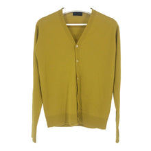 画像をギャラリービューアに読み込む, JOHN SMEDLEY ジョンスメドレー カーディガン ウール ダスティイエロー メンズ 【中古】
