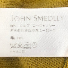 画像をギャラリービューアに読み込む, JOHN SMEDLEY ジョンスメドレー カーディガン ウール ダスティイエロー メンズ 【中古】