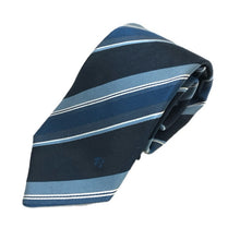 画像をギャラリービューアに読み込む, BLACK LABELCRESTBRIDGE ブラックレーベル・クレストブリッジ ネクタイ シルク ブルー メンズ 【中古】