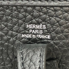 画像をギャラリービューアに読み込む, エルメス HERMES エブリンTPM トリヨンクレマンス シルバー金具 B刻印 ショルダーバッグ ブラック【中古】【美品】