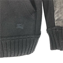 画像をギャラリービューアに読み込む, Burberry London バーバリーロンドン ブルゾン ウール/羊革 ブラック メンズ 【中古】