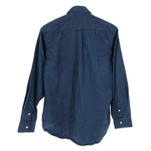 画像をギャラリービューアに読み込む, RALPH LAUREN ラルフローレン ボタンダウン 長袖シャツ コットン ネイビー メンズ 【中古】