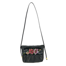 画像をギャラリービューアに読み込む, フェイラー FEILER ポシェット ショルダーバッグ・メッセンジャーバッグ 花柄【中古】