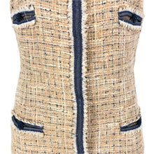 画像をギャラリービューアに読み込む, CHANEL シャネル P34933V25182 ワンピース ツイード ベージュ レディース 【中古】