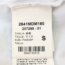 將圖片載入圖庫檢視器 MSGM エムエスジーエム クルーネック メタリックプリント 2841MDM180 半袖Tシャツ コットン ホワイト レディース 【中古】