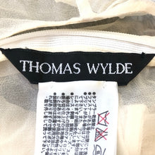 画像をギャラリービューアに読み込む, THOMAS WYLDE トーマスワイルド シフォン チュニック シルク アイボリー レディース 【中古】