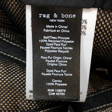 画像をギャラリービューアに読み込む, rag & bone ラグアンドボーン アディソン ベースボール キャップ ボア ベージュ レディース 【中古】