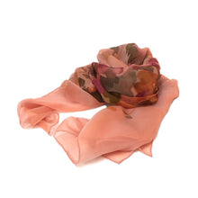 画像をギャラリービューアに読み込む, Loro Piana ロロピアーナ スカーフ シルク サーモンピンク系 レディース 【中古】