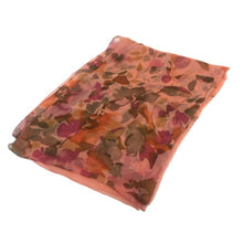 画像をギャラリービューアに読み込む, Loro Piana ロロピアーナ スカーフ シルク サーモンピンク系 レディース 【中古】