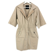 画像をギャラリービューアに読み込む, Les Copains レコパン 7分袖 コート アウター ライトベージュ レディース 【中古】