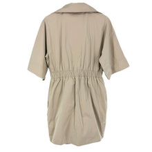 画像をギャラリービューアに読み込む, Les Copains レコパン 7分袖 コート アウター ライトベージュ レディース 【中古】