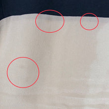 画像をギャラリービューアに読み込む, Les Copains レコパン アームレットスリーブ トップス 半袖 カットソー コットン/シルク ブラック ベージュ レディース 【中古】