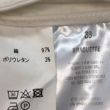 画像をギャラリービューアに読み込む, BRAGUETTE ブラゲッタ パンツ コットン ホワイト レディース 【中古】